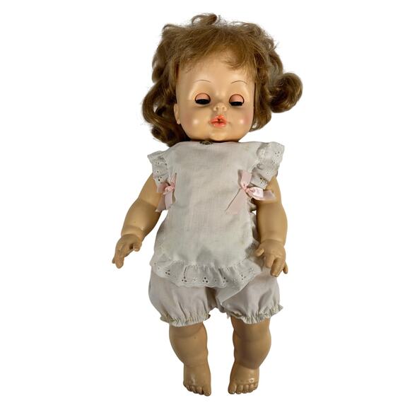 Horsman Dolls-Vintage 1968 11" Doll and Vintage 1971 18" Doll-Lot of 2 - Picture 4 of 7